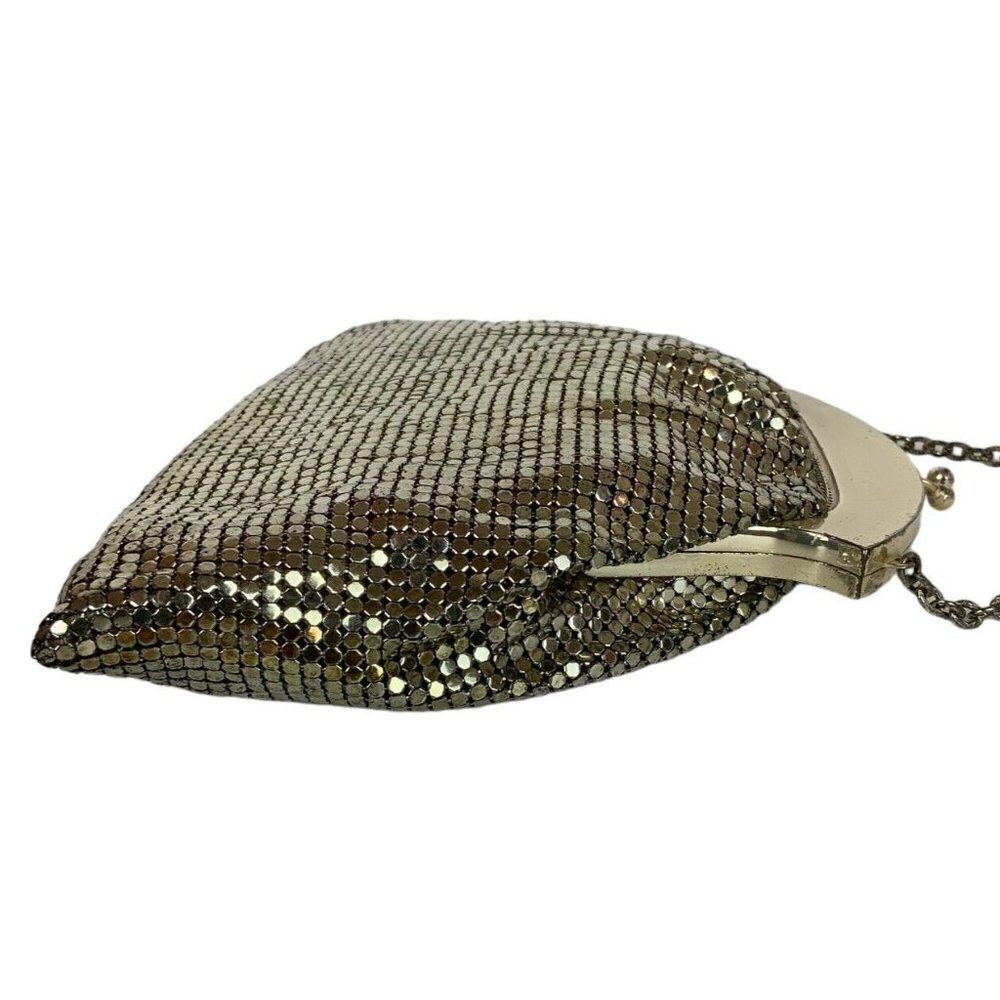 Whiting And Davis Mesh Evening Bag With Mirror Sh… - image 4